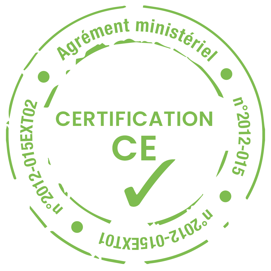 Tampon certification CE